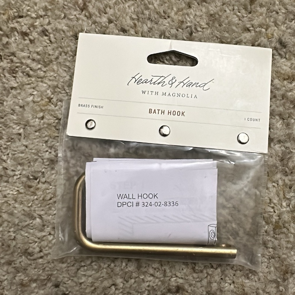 Gold Metal Hook
